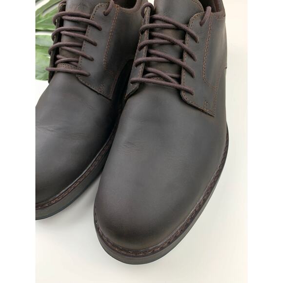 Timberland Squall Canyon Waterproof Oxfords Shoes Brown Leather Men\'s 10.5 main image 6